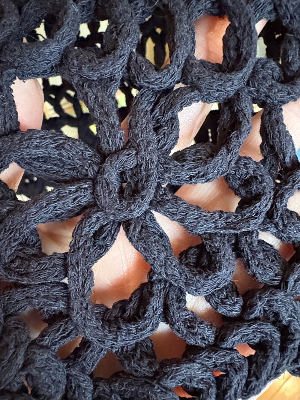 Lulu's Black Crochet Crop Tank - Picture 8 of 14